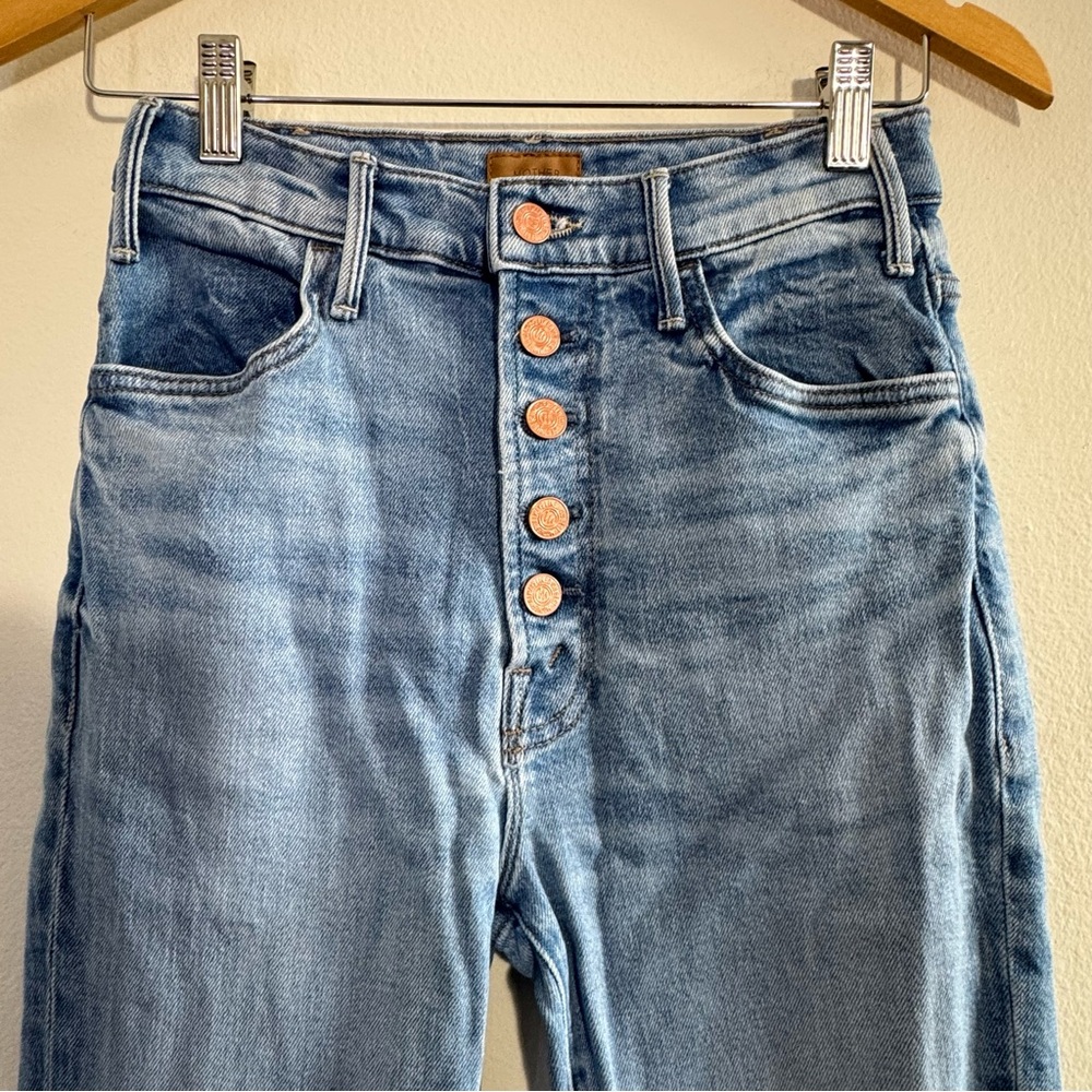 Mother The Pixie Hustler Ankle Tarot Time Jeans size 26 - Picture 7 of 14